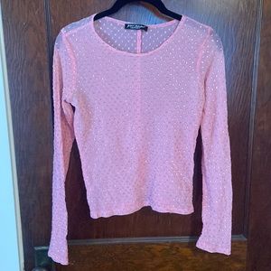 Vintage Betsey Johnson Mesh Top